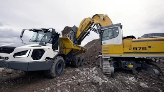 Liebherr – The new electric crawler excavator Liebherr R 976-E