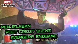 Penjelasan Post Credit Scene Avengers Endgame Re-Release | Deleted Scene dan Link ke Spider-Man