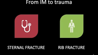 POCUS Chest pain 6) from trunk to trauma