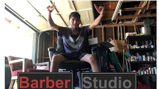 I Turned My Garage Into a BARBER STUDIO💈‼️ ( All of my Equipment!!)