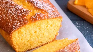 Airy orange cake with vegetable oil! Well, a very good recipe 👍💯