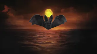 Happy Halloween - Halloween Music - A terrifying bat flying to the haunted realms of Halloween 🎃