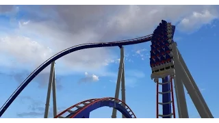 No Limits 2-Captain America The Ride-B&M Hyper-Raw POV