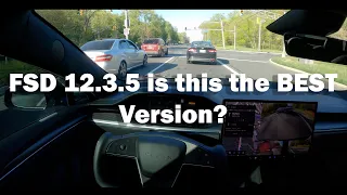 TESLA FSD v 12.3.5, is this the best FSD version yet?