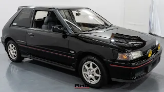 Black Mazda Familia GTX