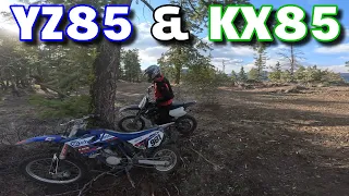 YZ85 & KX85 Trail Riding