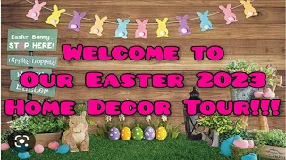 👑🐇🐣 Easter Home Tour Decor 2023!!! Welcome to Our Small Condo!!!April 9, 2023👑🐇🐣