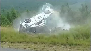 Nissan GT-R Crash's and Flips During a Race