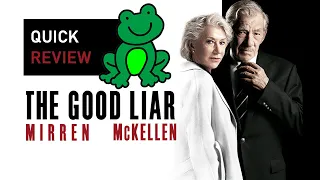 QUICK REVIEW: The Good Liar (2019) | Ian McKellen | Helen Mirren | Crime Thriller Movie