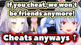 Pekora Can’t Stop Cheating Against Shion...But Can She Win? 【ENG Sub / hololive】