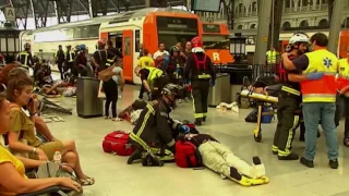 Spain Train Crash Leaves 54 Injured
