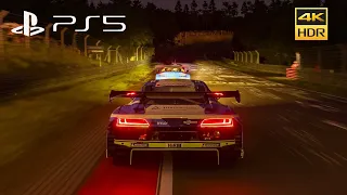 Audi R8 LMS GT3 Evo ll  "Scherer Sport PHX" 24hr Nurburgring 2024 | Gran Turismo 7 PS5 4K 60FPS HDR.