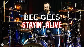 Bee Gees - Stayin Alive Drum Cover