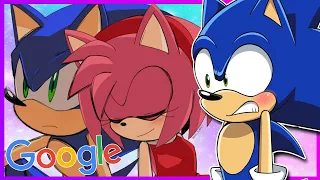 SONIC IS IN LOVE?! Sonic Googles Amy Rose
