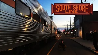 South Shore Line Street Running | 11th Street Station CLOSED