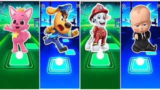 Pinkfong 🆚 Sheriff Labrador 🆚 PAW Patroll 🆚 The Boss Baby 🆚 Who Will Win?