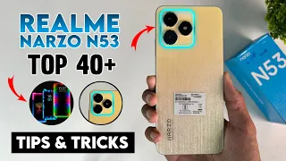 Realme Narzo N53 Top 40++ Tips & Tricks | Narzo N53 Hidden Features | Realme Narzo N53