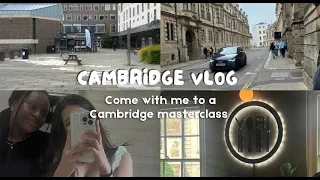 Cambridge University Vlog | road trip to Cambridge, taking a law masterclass, making new friends