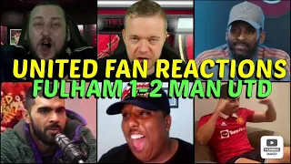 MAN UNITED FANS REACTION TO FULHAM 1-2 MAN UNITED | FANS CHANNEL