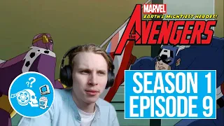 FIRST TIME WATCHING Avengers: Earth's Mightiest Heroes S1E9 "Living Legend" | Geekheads