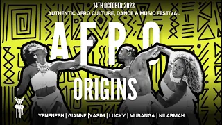 Afro Origins - Afro Dance, Culture and Music festival - Australia 2021