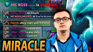 MIRACLE gets CALLED OUT for STOMPING with Morphling — WTF Ending