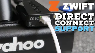ZWIFT Adds Wahoo KICKR Direct Connect Support: Details // Dropout Tested!