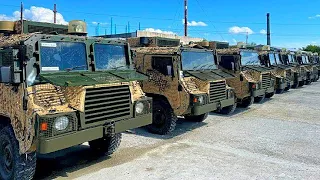 Патрульные машины Pinzgauer Vector Вооруженных сил Украины (2022) / Pinzgauer Vector PPV in Ukraine