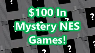 I Bought $100 Of Mystery NES Games Off Of Ebay!