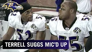 Terrell Suggs Mic’d Up vs. Lions 'Hit Anything Moving’ | Baltimore Ravens