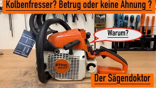 STIHL MS 310 Werkstatt sagt Kolbenfresser 🤨 #sägendoktor #kettensäge #motorsäge #stihl #reparatur