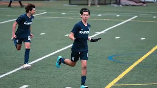 Gulliver Prep Boys Varsity Soccer beat Jensen Beach  2-0  goal 2 scored by #11 Mateo Acosta-Rubio