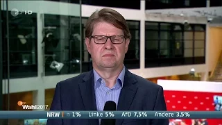 NRW Landtagswahl 2017 erste Ergebnisse und Reaktionen live im ZDF