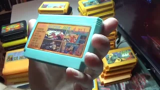 Моя коллекция картриджей Dendy TV Game Cartridge только 90-х