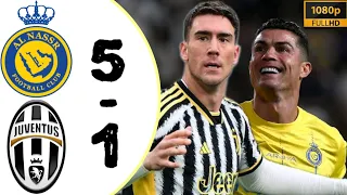 Al Nassr vs Juventus | FINAL KING'S CUP 2024 | Ronaldo Brace!!! Dusan Vlahovic 1 Goals & Highlights🔥