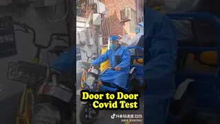Door to Door Covid Test in China || Funny Short Video || Vinod Vlogs from China