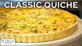 The Easiest Classic Quiche Recipe | Comfort Food Favourites