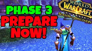 Season of Discovery Phase 3 PREPARATION Guide - My Phase 3 Prep!