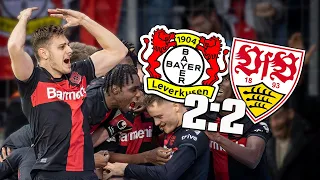 ES IST ABSURD! Leverkusen in erneut LETZTER Sekunde gegen Stuttgart!