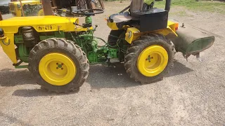 frezanje vrta sa mini traktorom Tomo Vinković TV 419