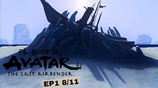 Avatar: the last Airbender [Book water] Episode 1 boy in iceberg 8/11