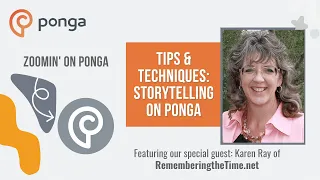 Karen Ray, Zoomin' on Ponga: Tips & Techniques for Storytelling on Ponga, Sept 2021