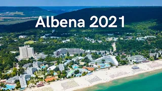 Holiday in Albena resort, Bulgaria - Albena beach 4K