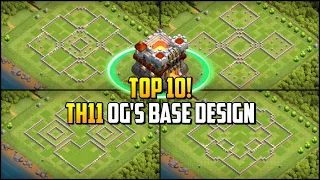 TOP 10 OG'S Base! Town Hall 11 (TH11) Hybrid/War Base Layout 2023 + Copy Link | Clash of Clans