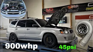 Building the Most INSANE Forester! Hits the dyno!