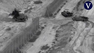 El ejército israelí entra con tanques en Gaza para preparar una invasión terrestre