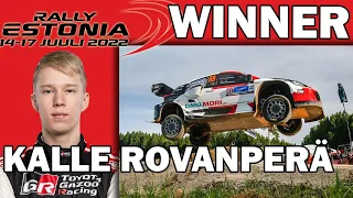 WRC Rally Estonia 2022 WINNER | Kalle Rovanperä