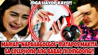 LagOt na‼️Marian MAY NAKAKAGULAT na NATUKLASAN sa Cellphone ni Dingdong!!OMG!!