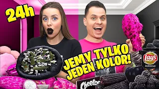 JEMY TYLKO JEDEN KOLOR JEDZENIA PRZEZ 24h!