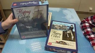 Обзор содержимого коробки с игрой Flying Colors Deluxe Edition